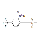 1-[(Methylsulfonyl)ethynyl]-2-nitro-4-(trifluoromethyl)benzene