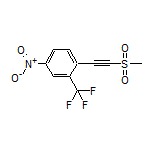 1-[(Methylsulfonyl)ethynyl]-4-nitro-2-(trifluoromethyl)benzene