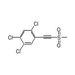 1,2,4-Trichloro-5-[(methylsulfonyl)ethynyl]benzene