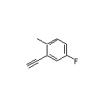 2-Ethynyl-4-fluoro-1-methylbenzene