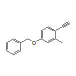 4-(Benzyloxy)-1-ethynyl-2-methylbenzene