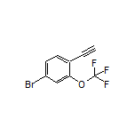 4-Bromo-1-ethynyl-2-(trifluoromethoxy)benzene