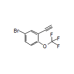 4-Bromo-2-ethynyl-1-(trifluoromethoxy)benzene