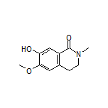 7-Hydroxy-6-methoxy-2-methyl-3,4-dihydroisoquinolin-1(2H)-one