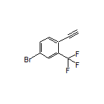 4-Bromo-1-ethynyl-2-(trifluoromethyl)benzene