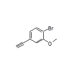 1-Bromo-4-ethynyl-2-methoxybenzene