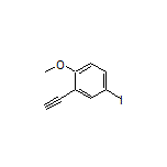 2-Ethynyl-4-iodo-1-methoxybenzene