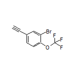 2-Bromo-4-ethynyl-1-(trifluoromethoxy)benzene