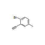 1-Bromo-2-ethynyl-4-methylbenzene