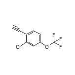 2-Chloro-1-ethynyl-4-(trifluoromethoxy)benzene