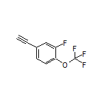 4-Ethynyl-2-fluoro-1-(trifluoromethoxy)benzene