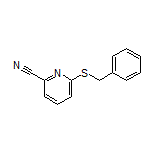 6-(Benzylthio)pyridine-2-carbonitrile