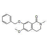 7-(Benzyloxy)-6-methoxy-2-methyl-3,4-dihydroisoquinolin-1(2H)-one