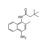 N-(4-Amino-2-methylnaphthalen-1-yl)-3,3-dimethylbutanamide