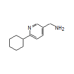 (6-Cyclohexylpyridin-3-yl)methanamine