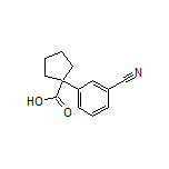1-(3-Cyanophenyl)cyclopentanecarboxylic Acid