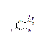 3-Bromo-5-fluoropyridine-2-sulfonyl Fluoride