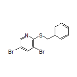 2-(Benzylthio)-3,5-dibromopyridine