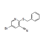 2-(Benzylthio)-5-bromonicotinonitrile