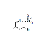 3-Bromo-5-methylpyridine-2-sulfonyl Fluoride
