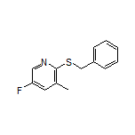 2-(Benzylthio)-5-fluoro-3-methylpyridine