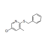 2-(Benzylthio)-5-chloro-3-methylpyridine