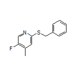 2-(Benzylthio)-5-fluoro-4-methylpyridine