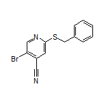 2-(Benzylthio)-5-bromoisonicotinonitrile