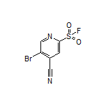 5-Bromo-4-cyanopyridine-2-sulfonyl Fluoride