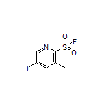 5-Iodo-3-methylpyridine-2-sulfonyl Fluoride