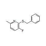 2-(Benzylthio)-3-fluoro-6-methylpyridine