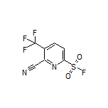 6-Cyano-5-(trifluoromethyl)pyridine-2-sulfonyl Fluoride