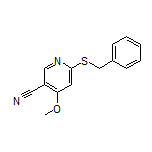 6-(Benzylthio)-4-methoxynicotinonitrile