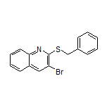 2-(Benzylthio)-3-bromoquinoline