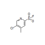 5-Chloro-4-methylpyridine-2-sulfonyl Fluoride