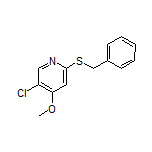 2-(Benzylthio)-5-chloro-4-methoxypyridine