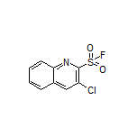 3-Chloroquinoline-2-sulfonyl Fluoride