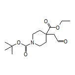 Ethyl 1-Boc-4-(2-oxoethyl)piperidine-4-carboxylate