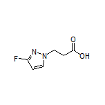 3-(3-Fluoro-1H-pyrazol-1-yl)propanoic Acid