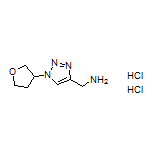 [1-(Tetrahydrofuran-3-yl)-1H-1,2,3-triazol-4-yl]methanamine Dihydrochloride