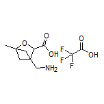 4-(Aminomethyl)-1-methyl-2-oxabicyclo[2.1.1]hexane-3-carboxylic Acid Trifluoroacetate