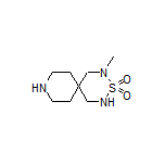 2-Methyl-3-thia-2,4,9-triazaspiro[5.5]undecane 3,3-Dioxide