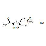 Methyl 8-Thia-2-azaspiro[4.5]decane-3-carboxylate 8,8-Dioxide Hydrochloride
