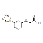 2-[3-(4H-1,2,4-Triazol-4-yl)phenoxy]acetic Acid
