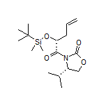(S)-3-[(R)-2-[(tert-Butyldimethylsilyl)oxy]pent-4-enoyl]-4-isopropyloxazolidin-2-one