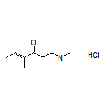 (E)-1-(Dimethylamino)-4-methylhex-4-en-3-one Hydrochloride