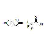 1,6-Diazaspiro[3.3]heptan-2-one Trifluoroacetate