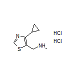1-(4-Cyclopropylthiazol-5-yl)-N-methylmethanamine Dihydrochloride