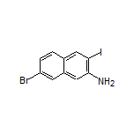 7-Bromo-3-iodonaphthalen-2-amine