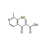 8-Methyl-4-oxo-1,4-dihydro-1,7-naphthyridine-3-carboxylic Acid